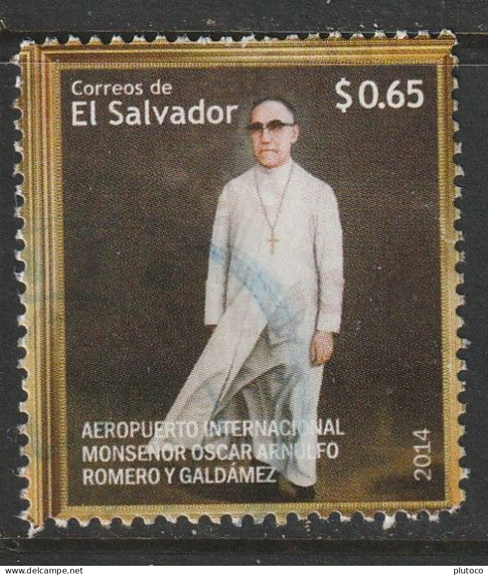 EL SALVADOR, USED STAMP, OBLITERÉ, SELLO USADO - El Salvador