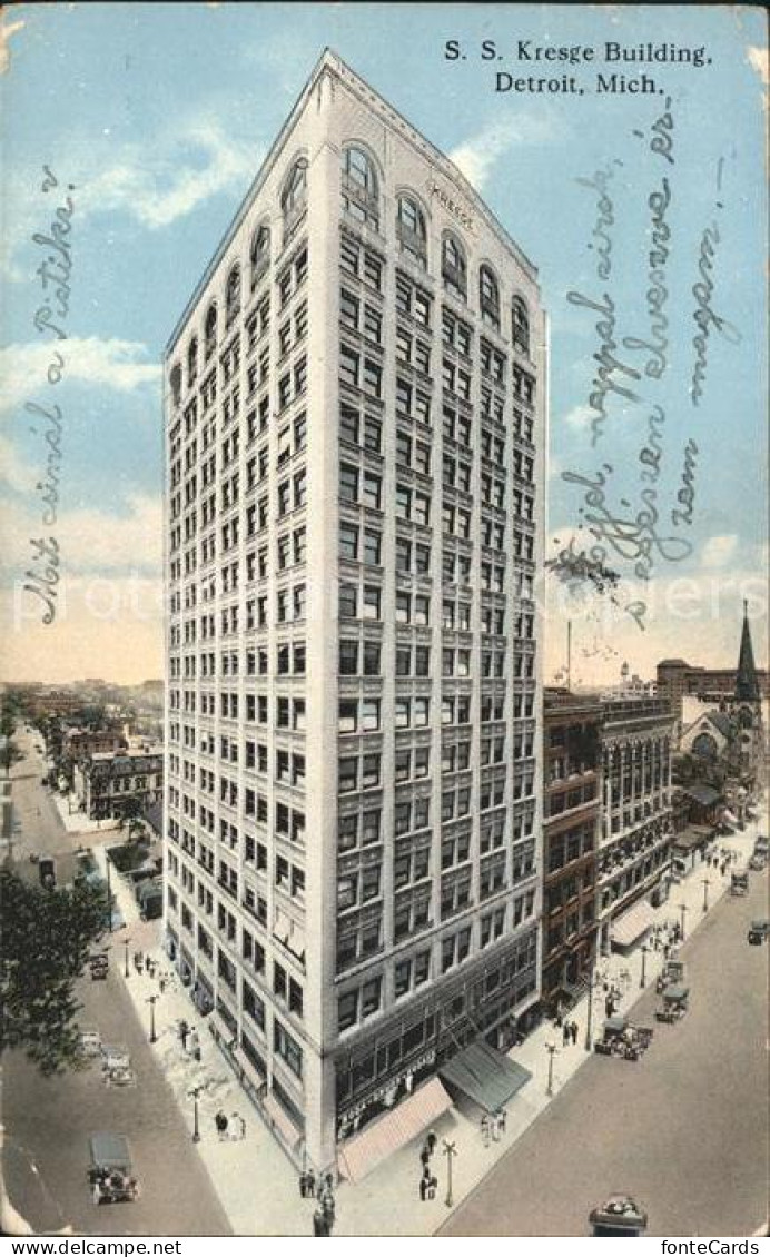 11913754 Detroit_Michigan S. S. Kresge Building - Andere & Zonder Classificatie