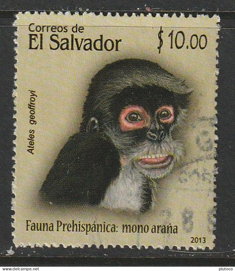 EL SALVADOR, USED STAMP, OBLITERÉ, SELLO USADO - El Salvador