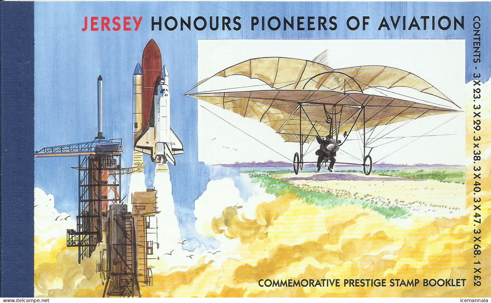 JERSEY   YVERT   C-1075    MNH  ** - Flugzeuge