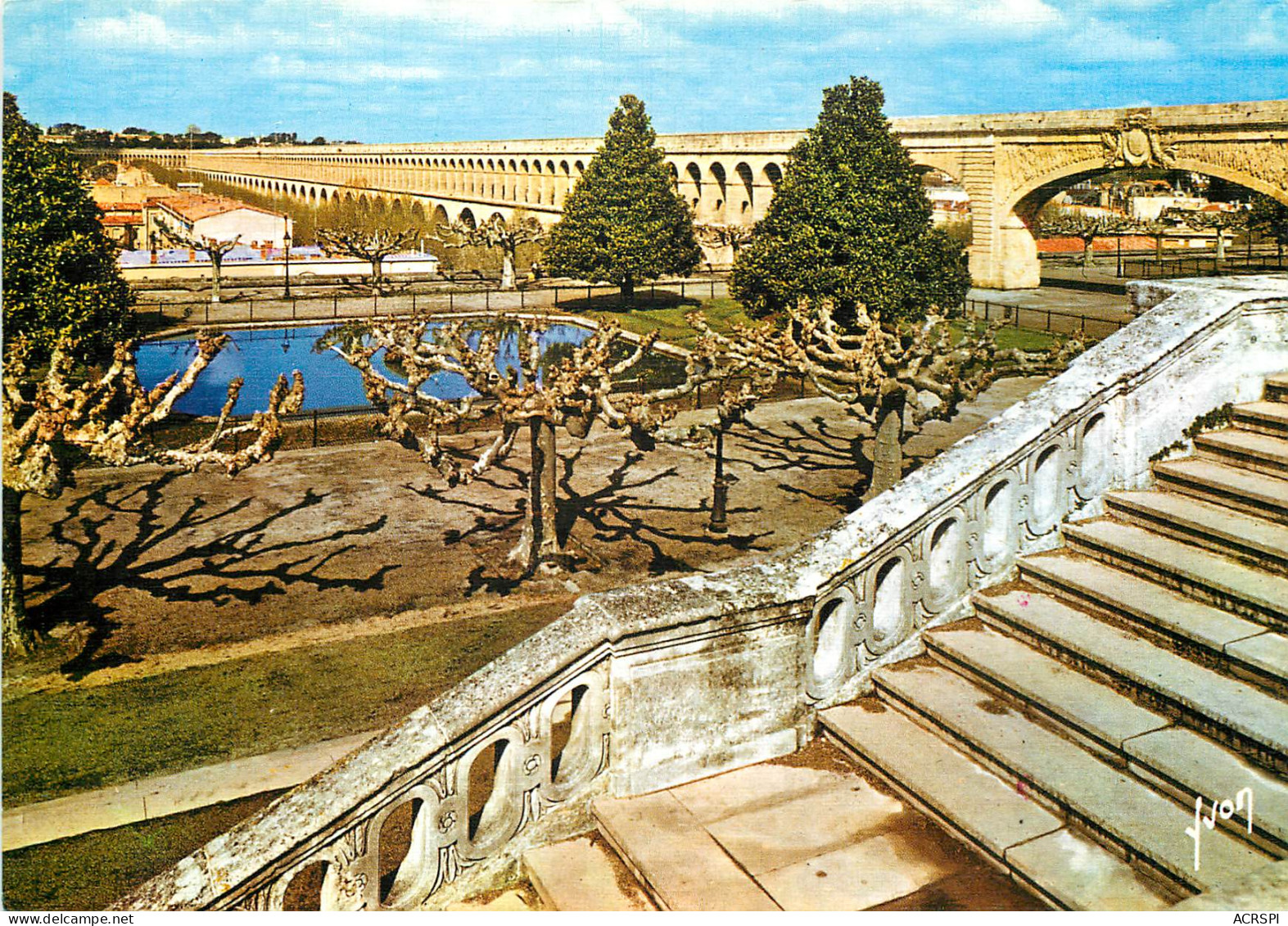 MONTPELLIER Aqueduc Saint Clement 28(scan Recto-verso) MD2500 - Montpellier