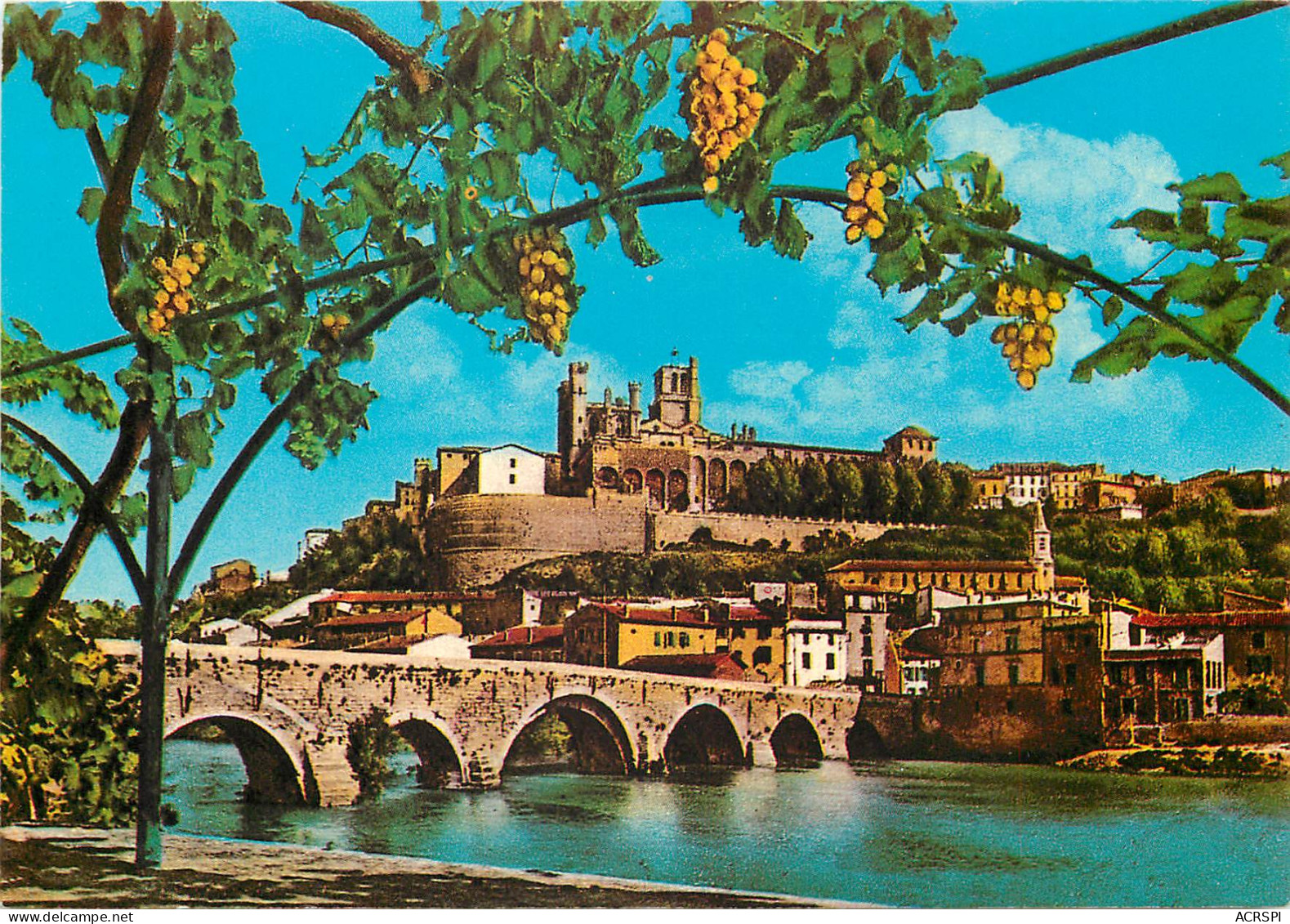 BEZIERS L Orb Et La Cathedrale St Nazaire 8(scan Recto-verso) MD2501 - Beziers