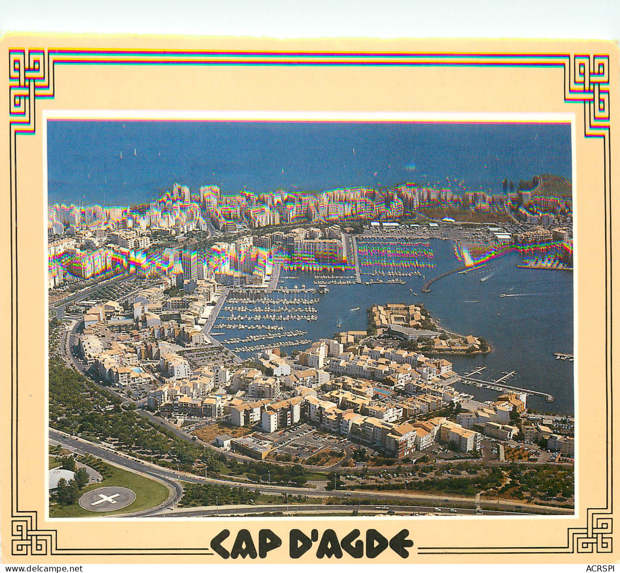 CAP D AGDE Vue Generale De La Station 22(scan Recto-verso) MD2501 - Agde