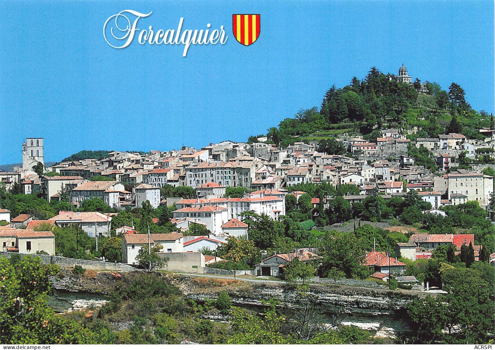 FORCALQUIER  Vue Panoramique  11 (scan Recto Verso)MD2501TER - Forcalquier