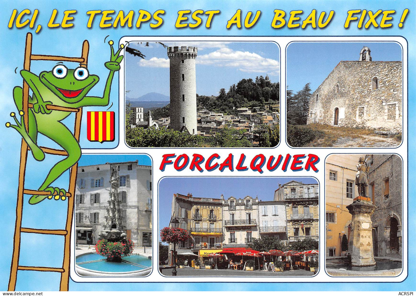 FORCALQUIER  La Grenouille  24 (scan Recto Verso)MD2501TER - Forcalquier