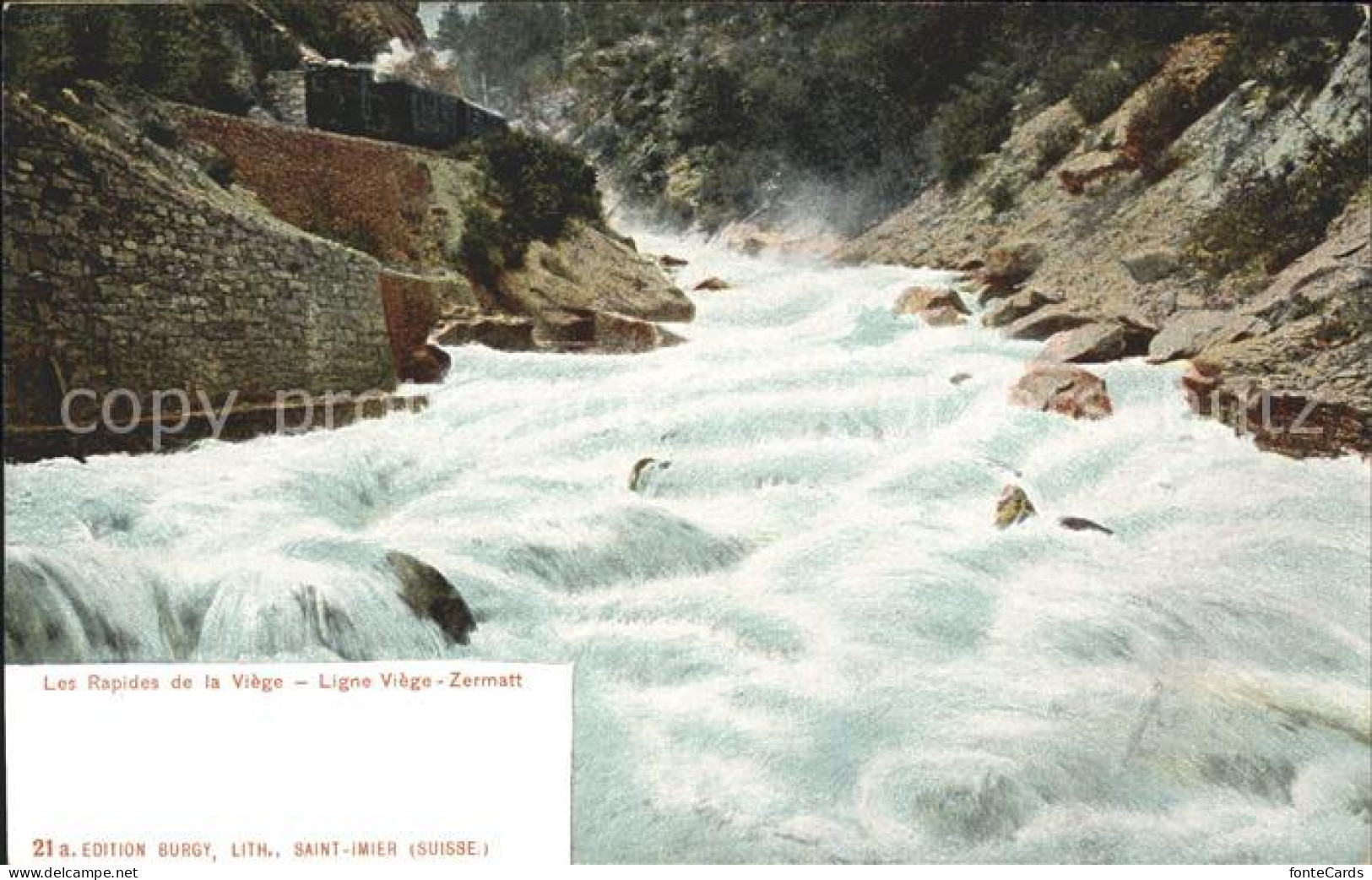 11911350 Zermatt VS Ligne Viege  - Autres & Non Classés