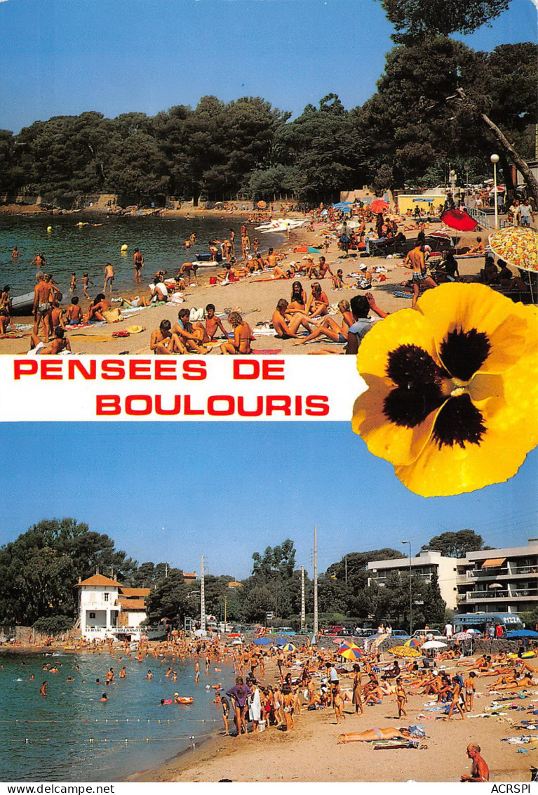 Une Pensée De BOULOURIS 3 (scan Recto Verso)MD2502BIS - Boulouris