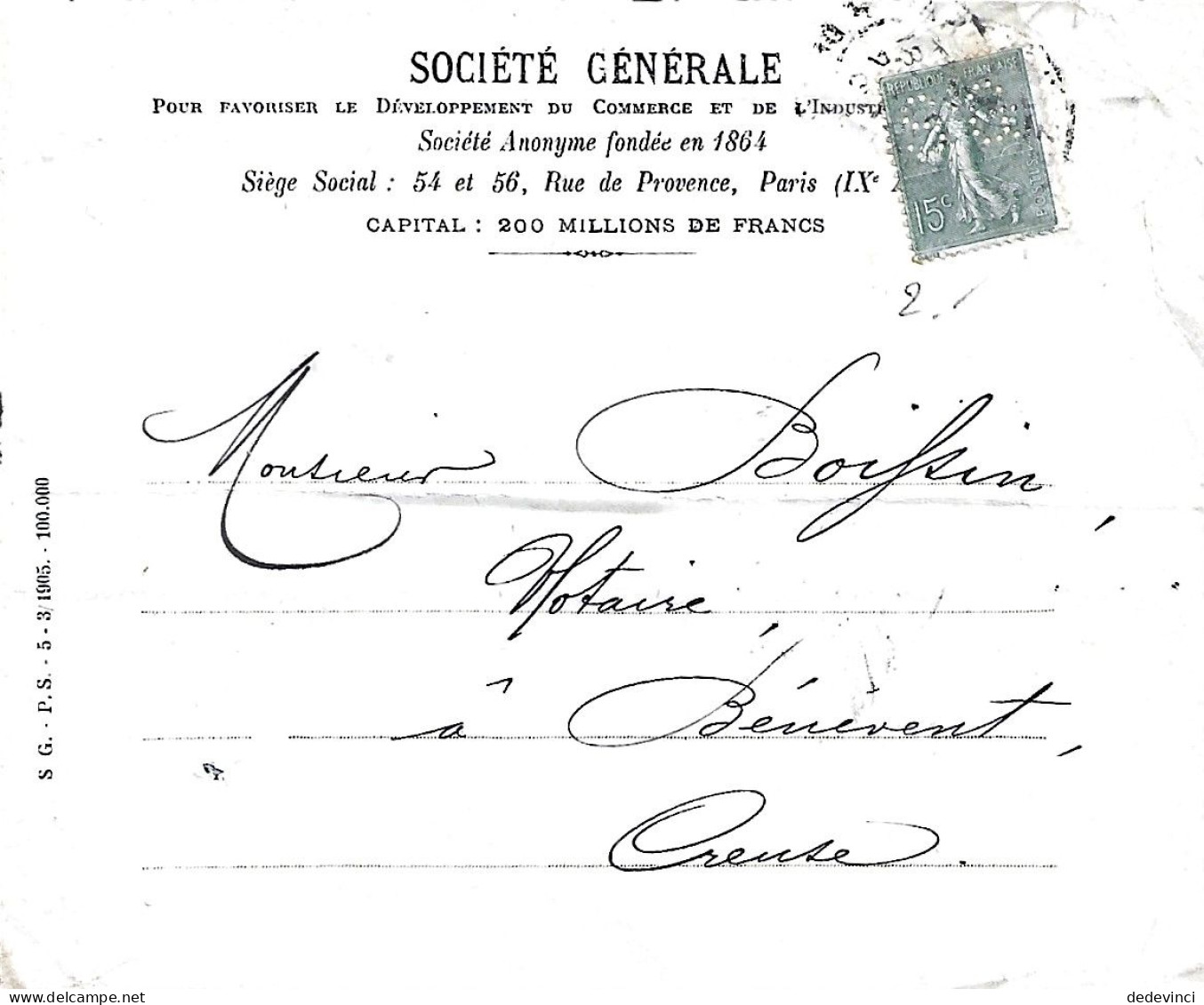 Société Générale - Covers & Documents