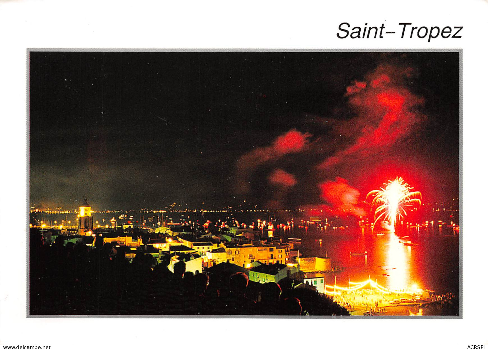SAINT TROPEZ  La Nuit  Cote Varoise  25  (scan Recto Verso)MD2502TER - Saint-Tropez