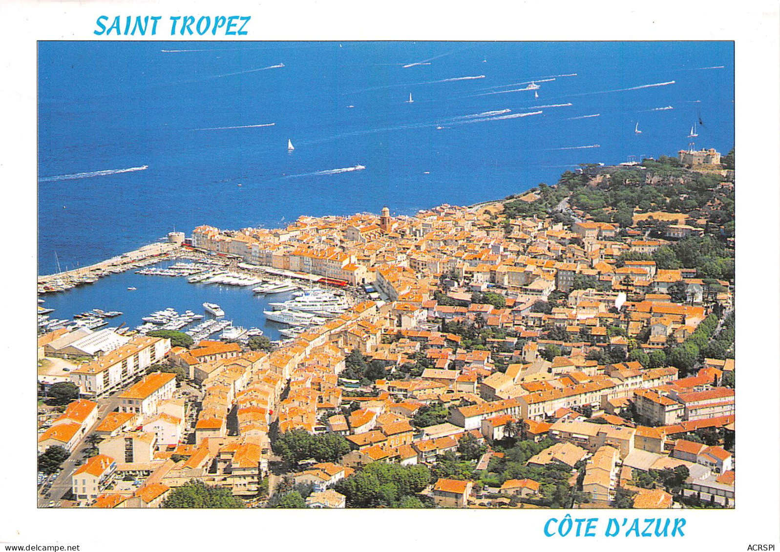 SAINT TROPEZ  Vue Du Ciel Panoramique Générale  29  (scan Recto Verso)MD2502TER - Saint-Tropez