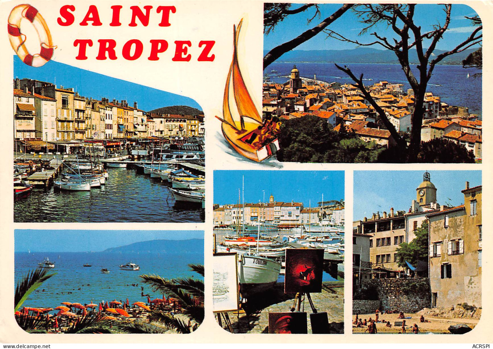 SAINT TROPEZ  Multivue  6 (scan Recto Verso)MD2502UND - Hyeres