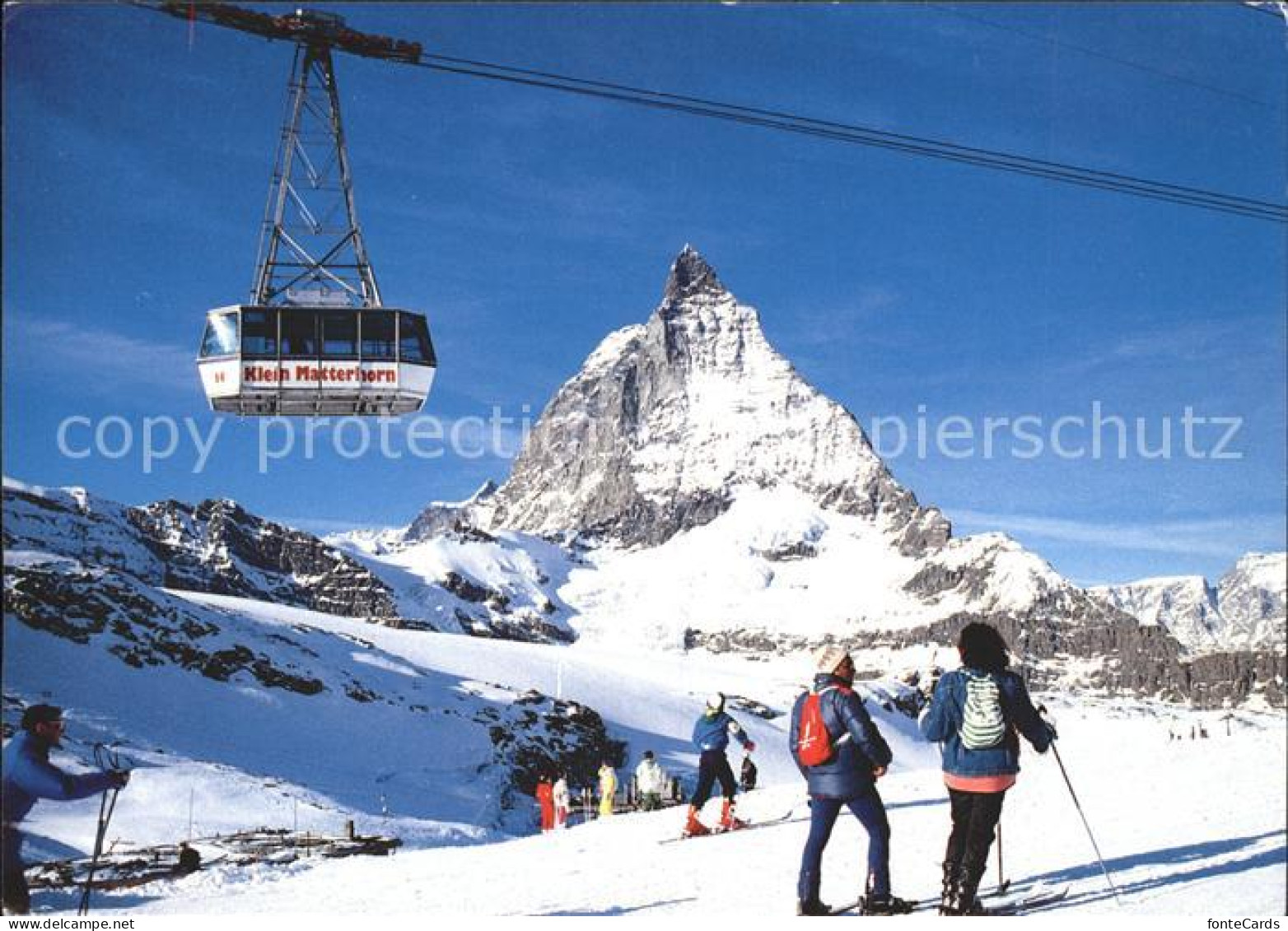 11909804 Zermatt VS Klein Matterhofn Luftseilbahn   - Autres & Non Classés