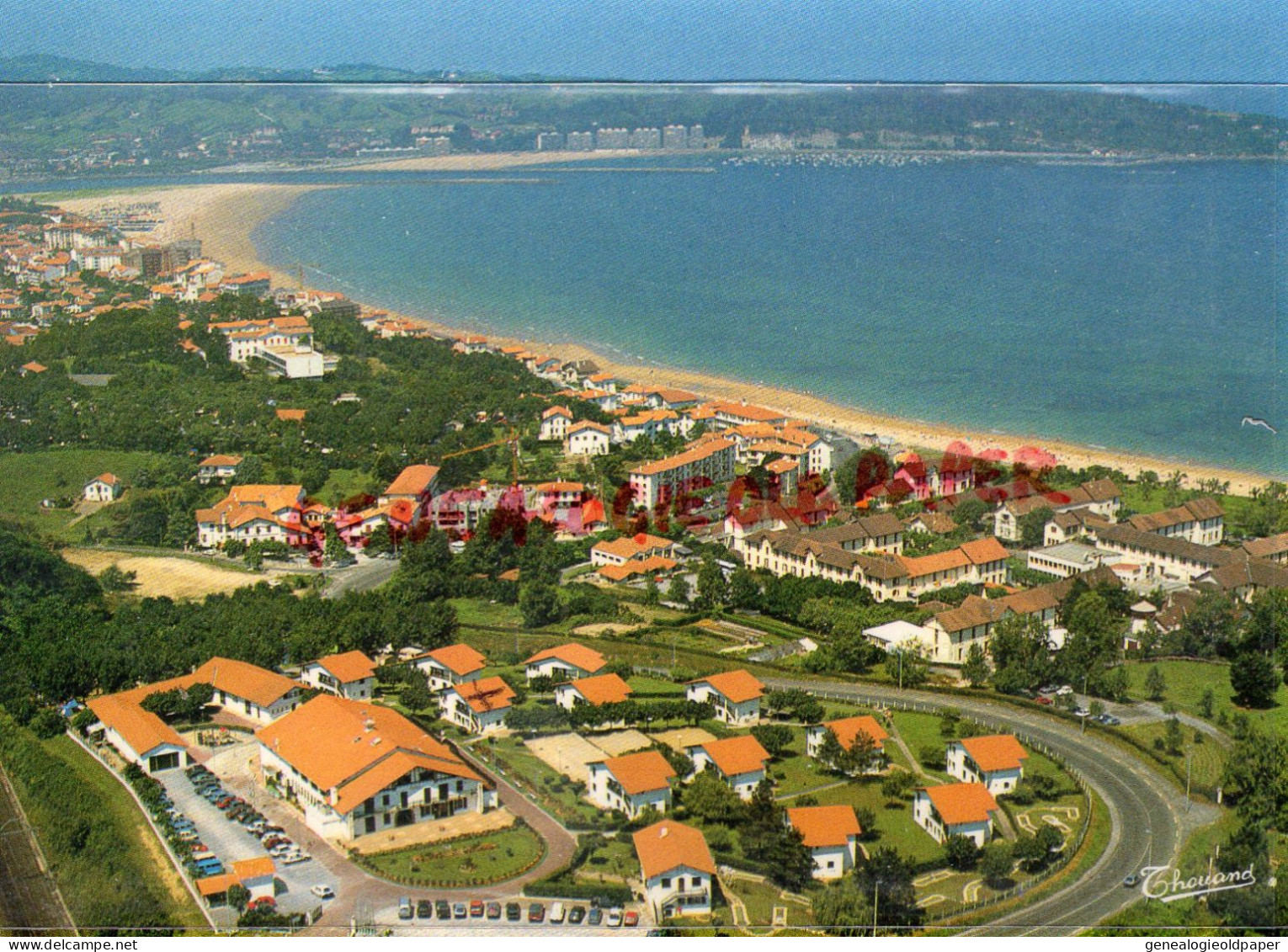 64- HENDAYE - GALBARRETA - VACANCES PTT  VUE AERIENNE THOUAND - Hendaye