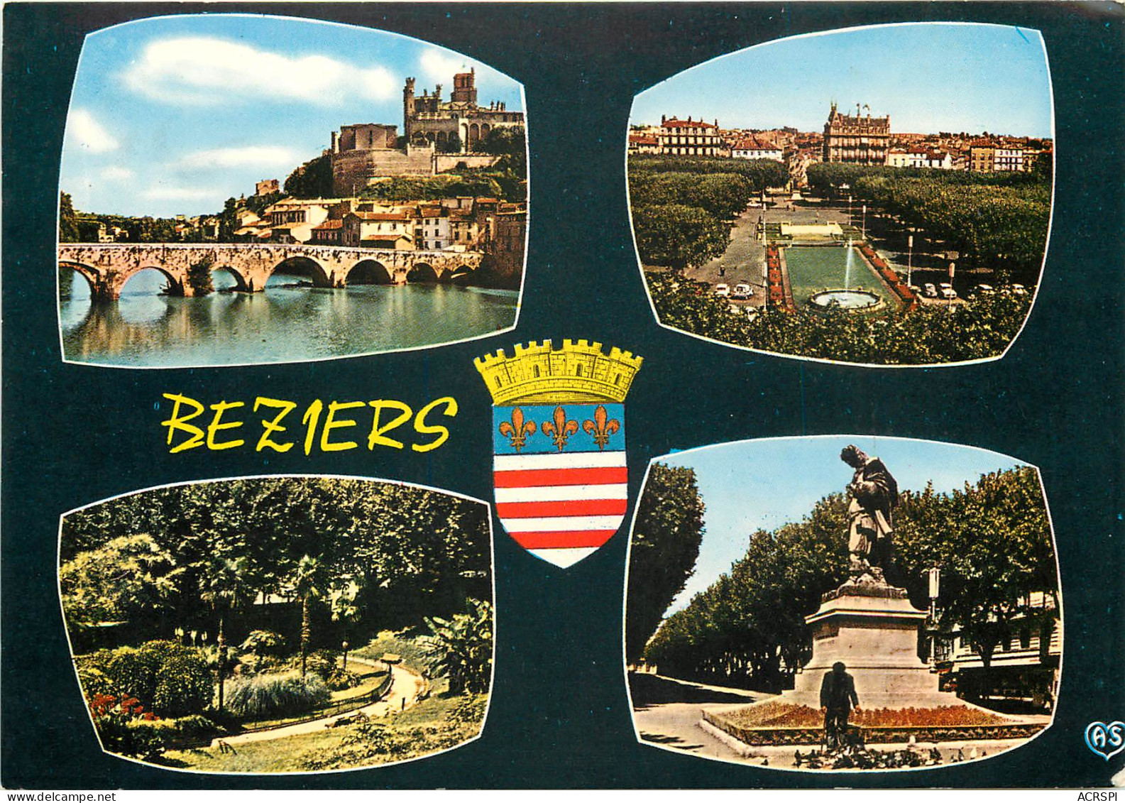 BEZIERS Cathedrale Saint Nazaire Et Le Vieux Pont Sur L Orb 28(scan Recto-verso) MD2503 - Beziers