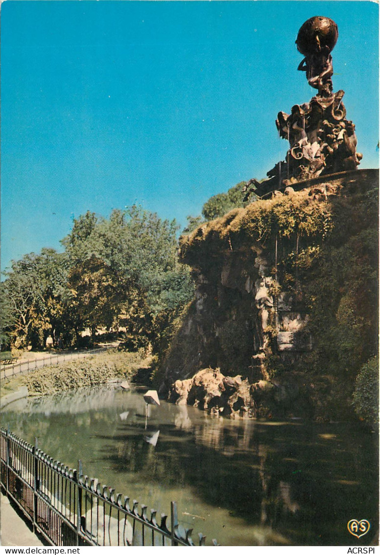 BEZIERS Jardin Des Poetes Le Titan D Injalbert 21(scan Recto-verso) MD2504 - Beziers