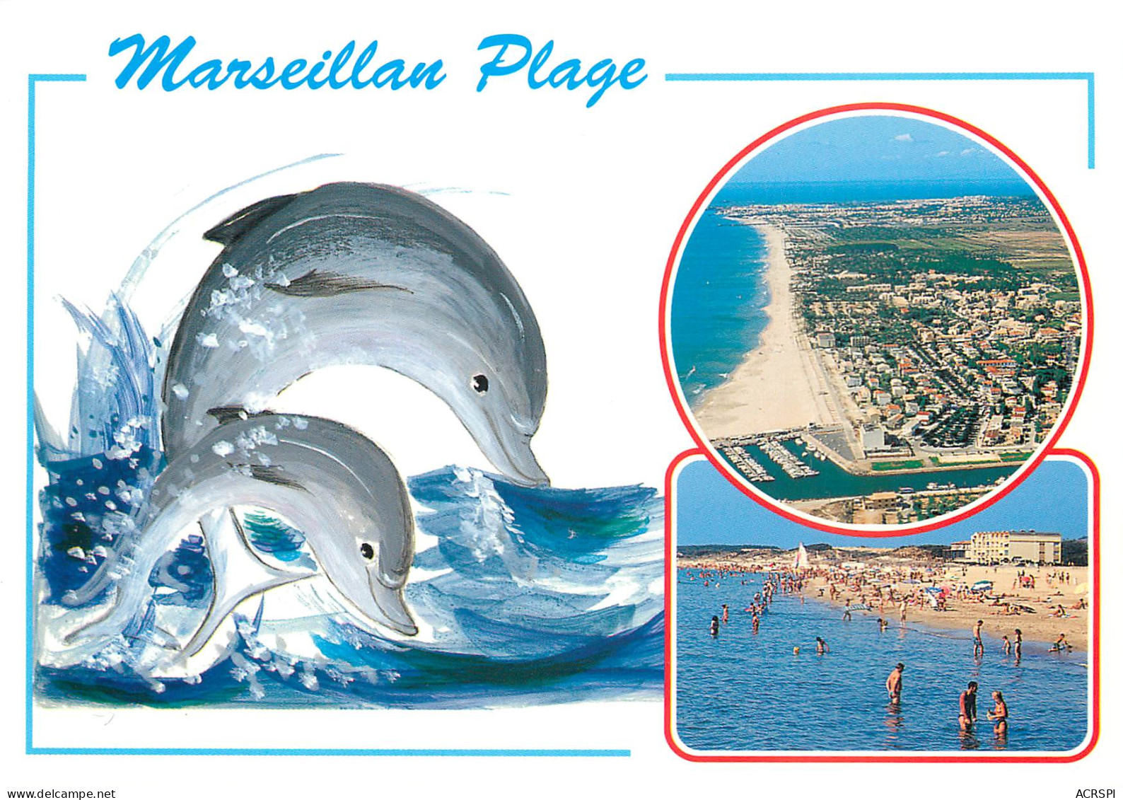MARSEILLAN PLAGE 29(scan Recto-verso) MD2504 - Marseillan