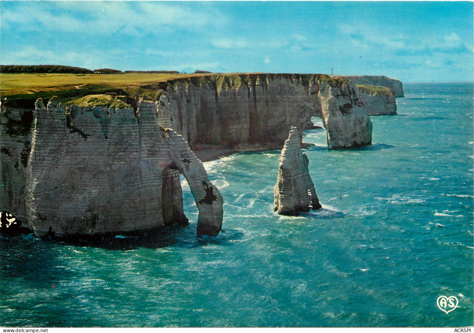 ETRETAT L Aiguille La Porte D Aval Et La Manneporte 7(scan Recto-verso) MD2506 - Etretat