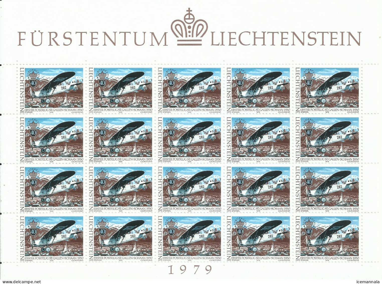 LIECHTENSTEIN   YVERT  MP  664/665    MNH  ** - Blocks & Sheetlets & Panes