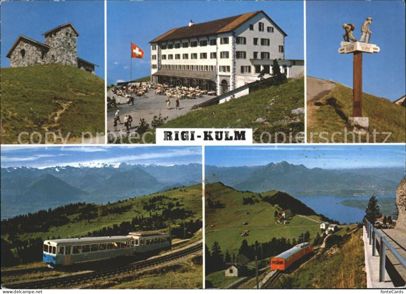 11908793 Rigi Kulm Pilatus Berner Alpen Bergbahn Rigi Kulm - Otros & Sin Clasificación