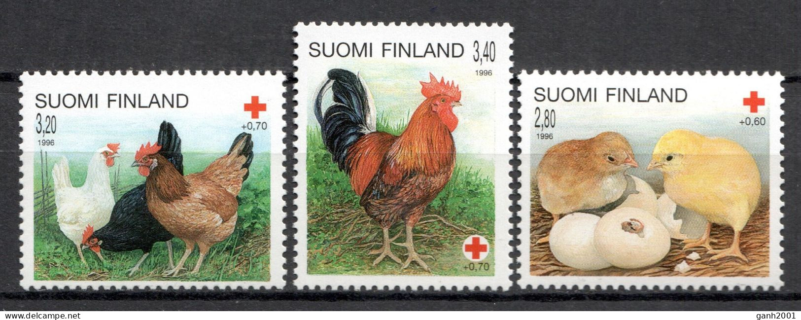 Finland 1996 Finlandia / Birds Hens Chickens MNH Aves Vögel Oiseaux Uccelli / Mp05  38-8 - Autres & Non Classés