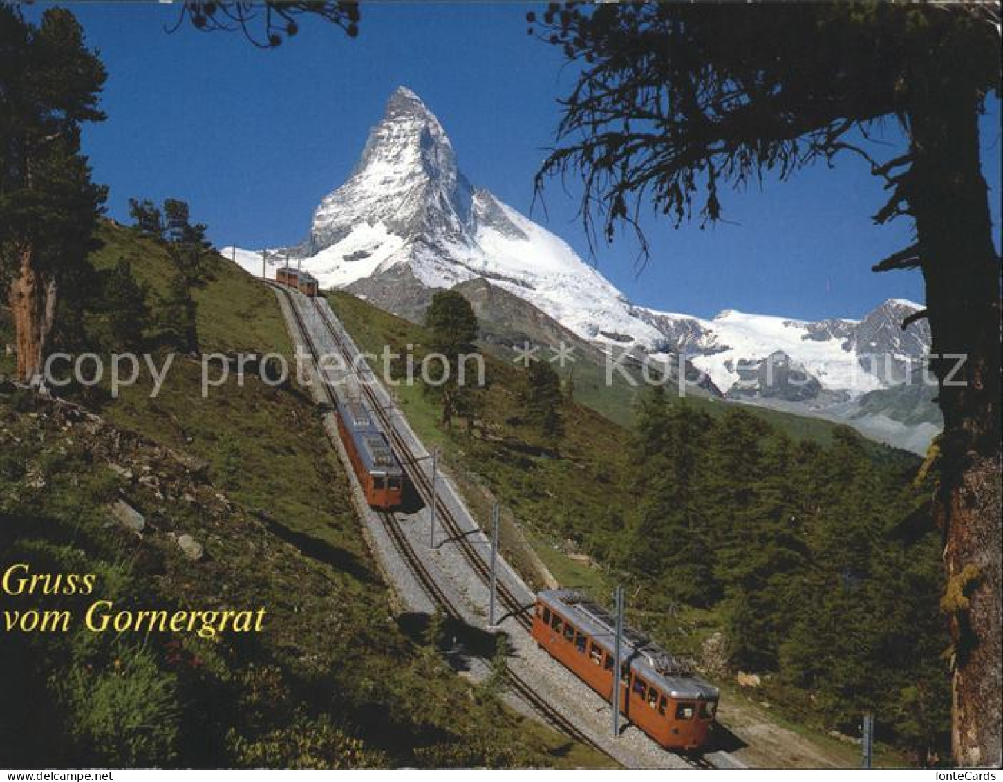 11908650 Gornergrat Zermatt Matterhorn Bergbahn Mt Cervin Gornergrat Zermatt - Autres & Non Classés