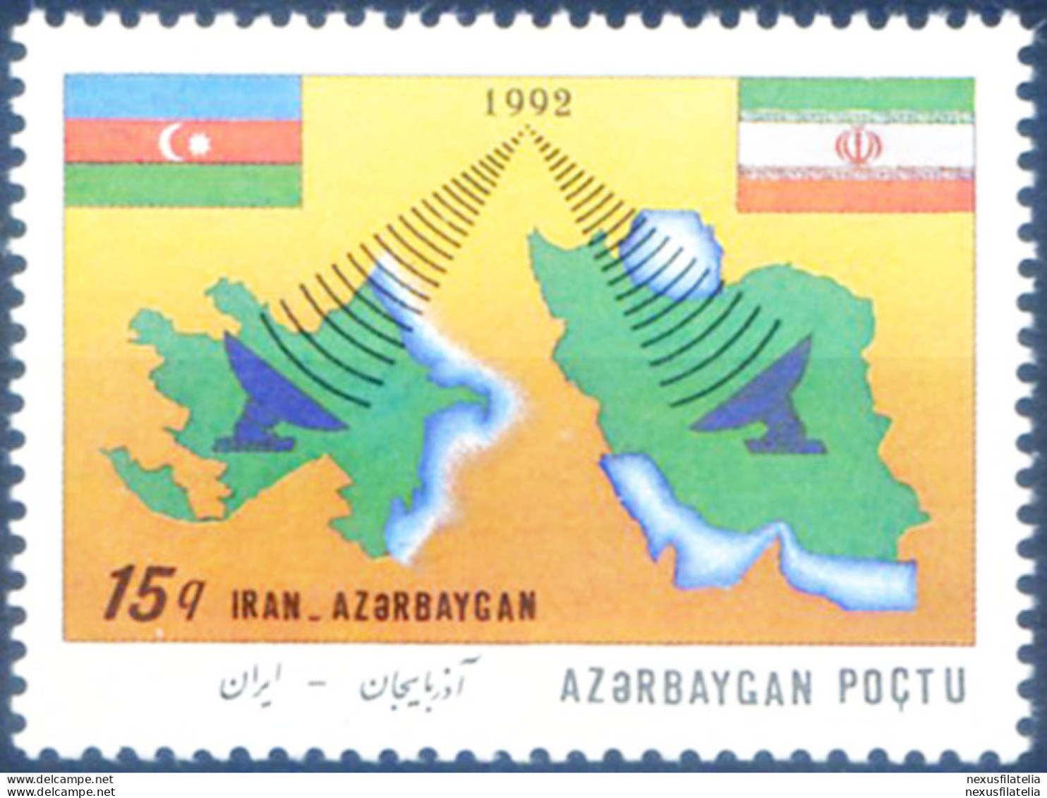 Telecomunicazioni Con L'Iran 1993. - Azerbeidzjan