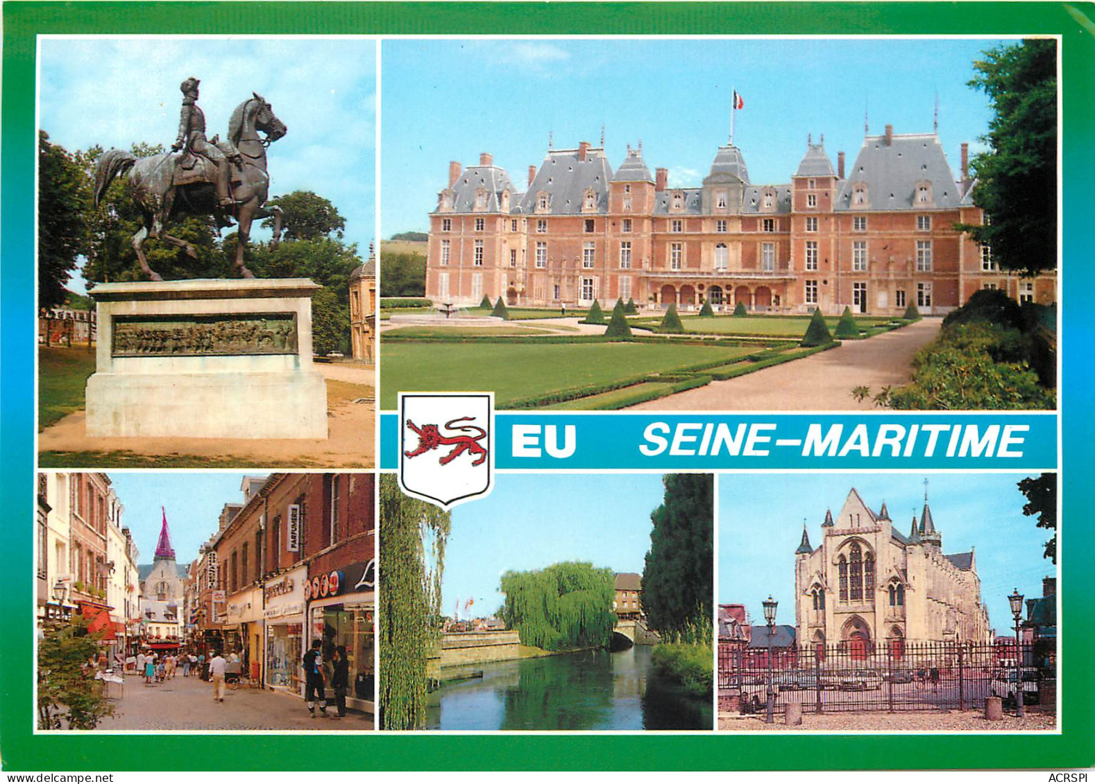 EU Statue Du Duc D Orleans Le Chateau 29(scan Recto-verso) MD2515 - Eu