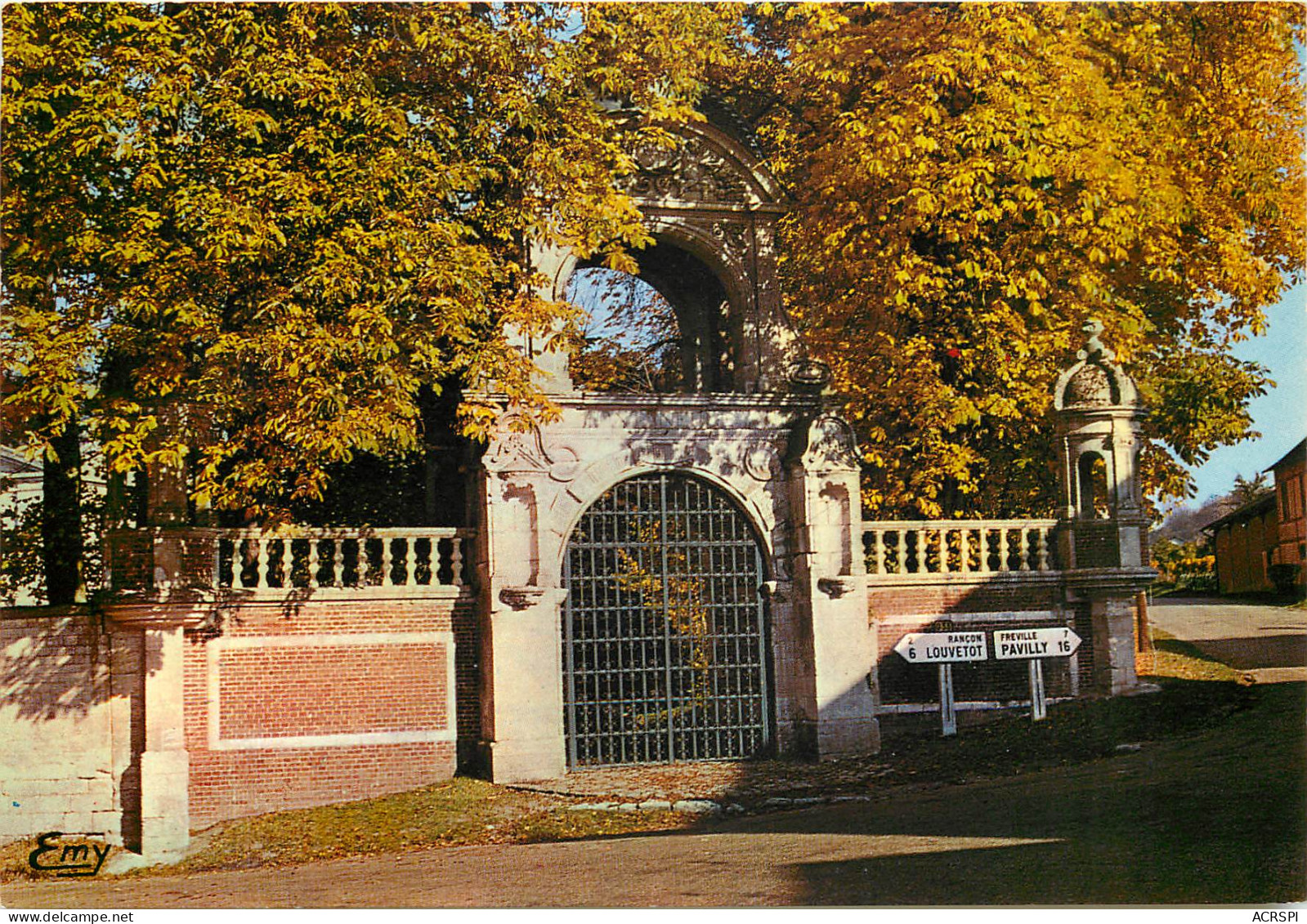 SAINT WANDRILLE RANCON Porte De Fontenelle 3(scan Recto-verso) MD2516 - Saint-Wandrille-Rançon