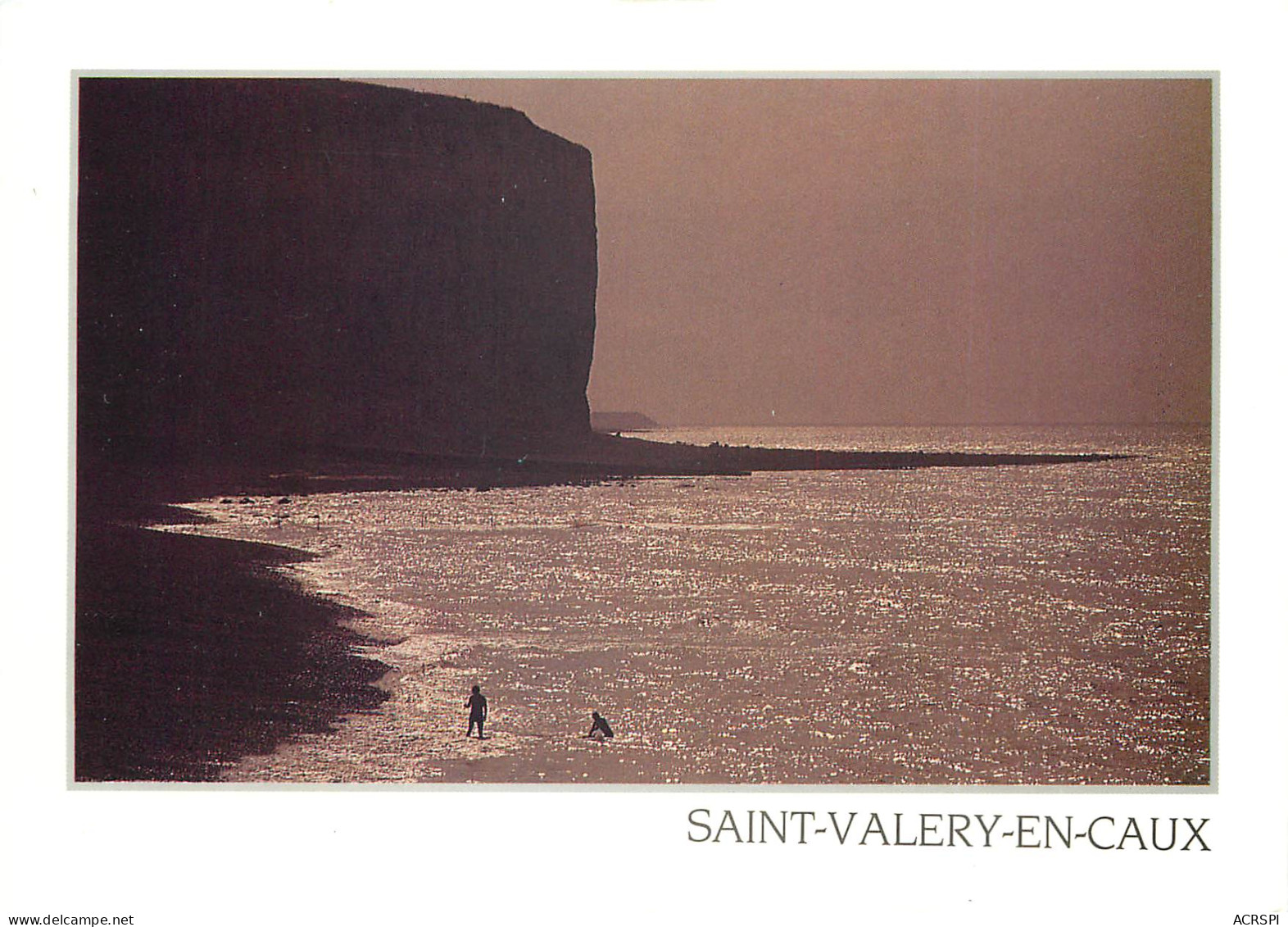 SAINT VALERY EN CAUX Les Falaises 12(scan Recto-verso) MD2516 - Saint Valery En Caux