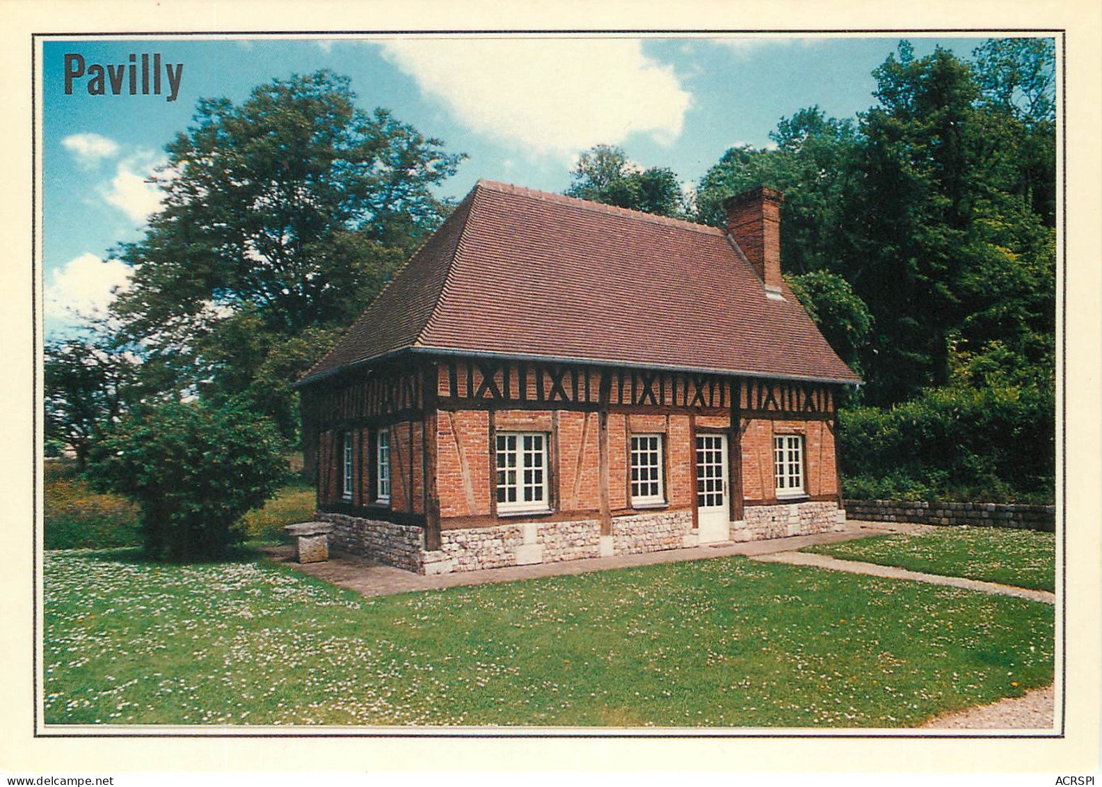 PAVILLY La Petite Maison Normande Du Presbytere 10(scan Recto-verso) MD2517 - Pavilly