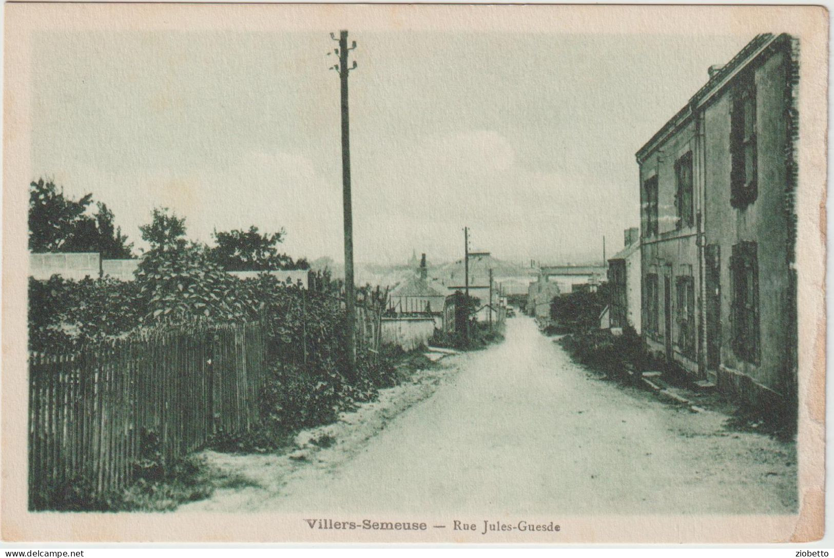 CARTOLINA DI VILLERS-SEMEUSE - ARDENNES - FORMATO PICCOLO - 2.a SCELTA - Autres & Non Classés