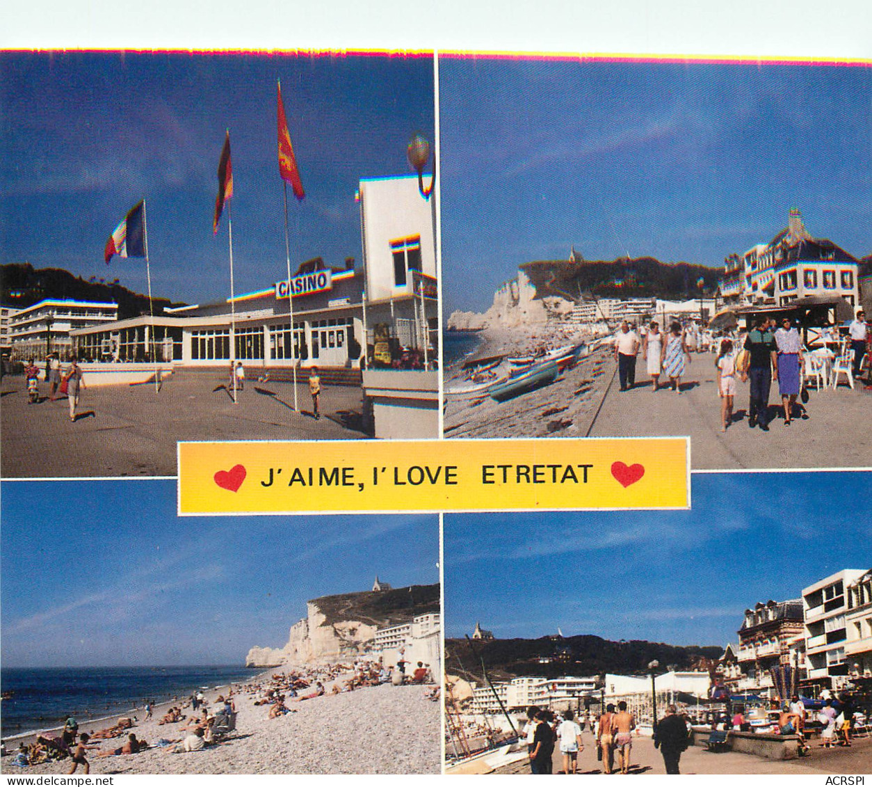 ETRETATstation Balneaire Celebre Par Ses Falaises 9(scan Recto-verso) MD2518 - Etretat