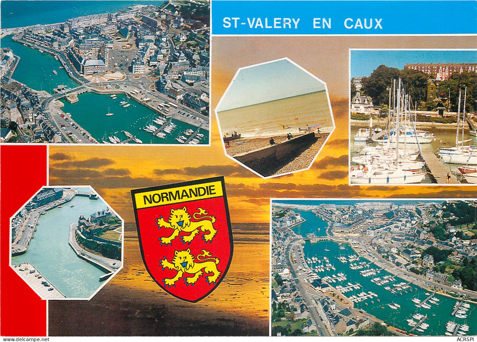 ST VALERY EN CAUX Vues Diverses 12(scan Recto-verso) MD2518 - Saint Valery En Caux