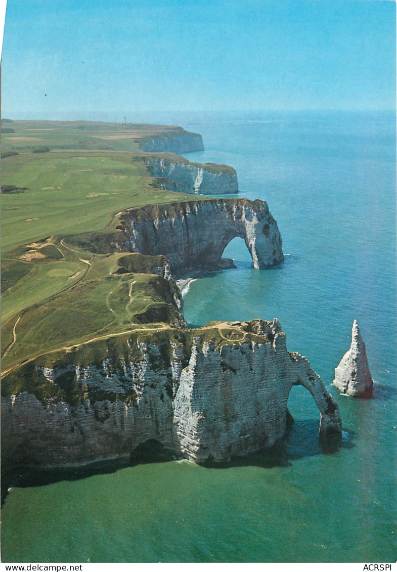 ETRETAT La Porte D Aval L Aiguille Et La Manneporte 8(scan Recto-verso) MD2519 - Etretat