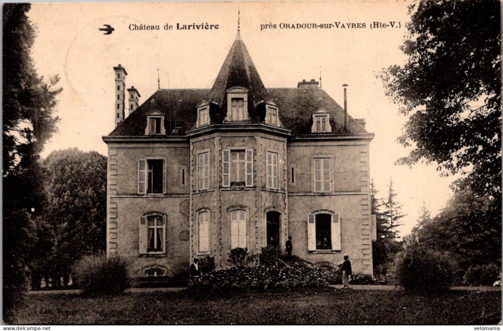 20484 Cpa 87 Château De Larivière Près Oradour Sur Vayres - Oradour Sur Vayres