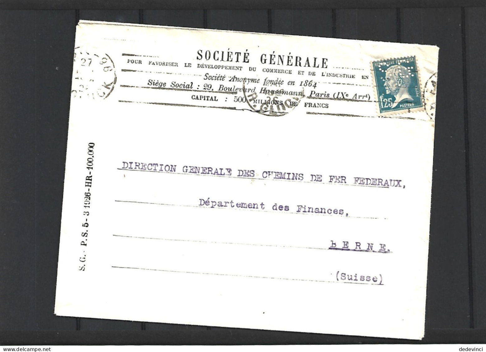 Société Générale - Covers & Documents