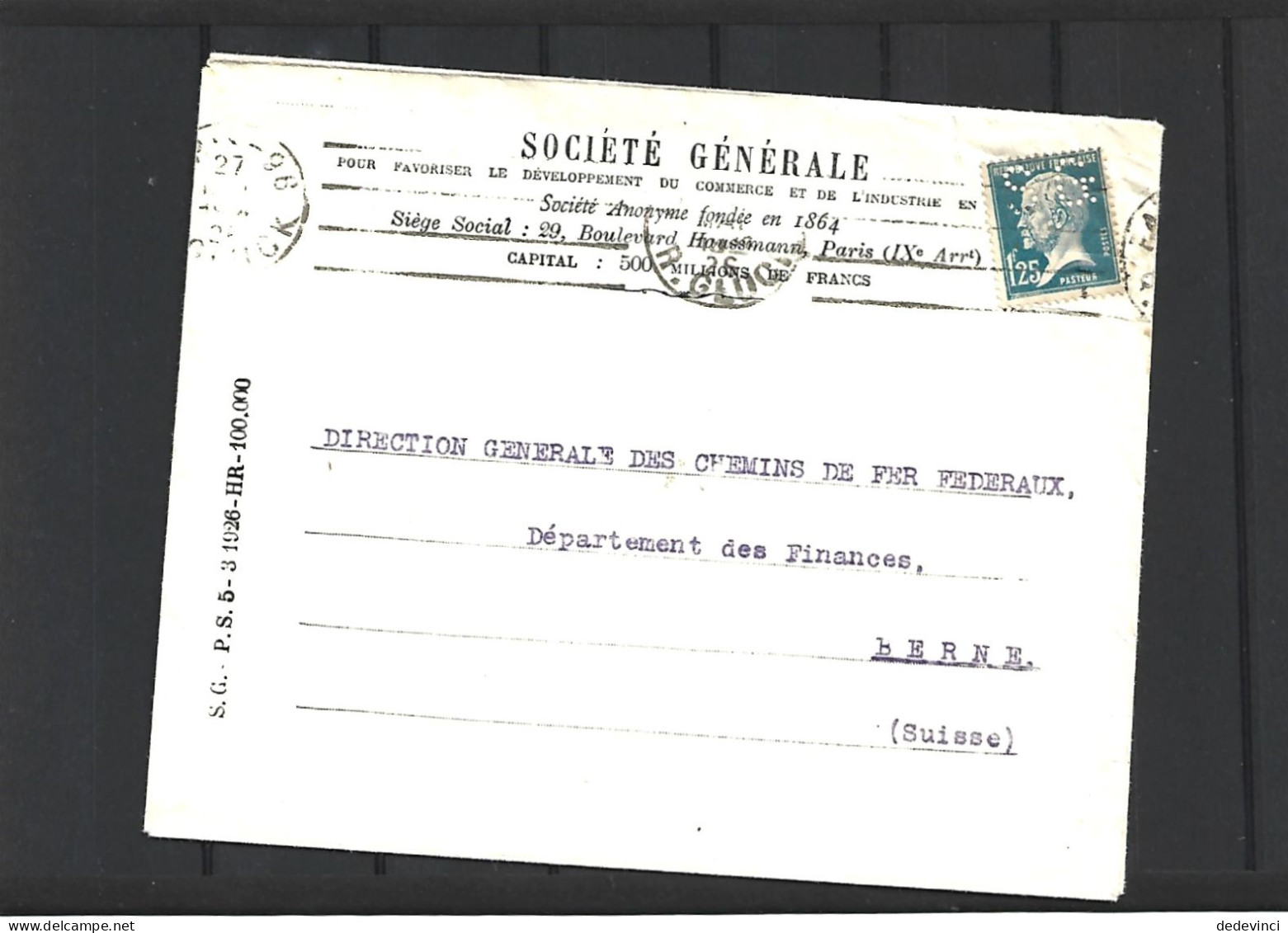 Société Générale - Lettres & Documents