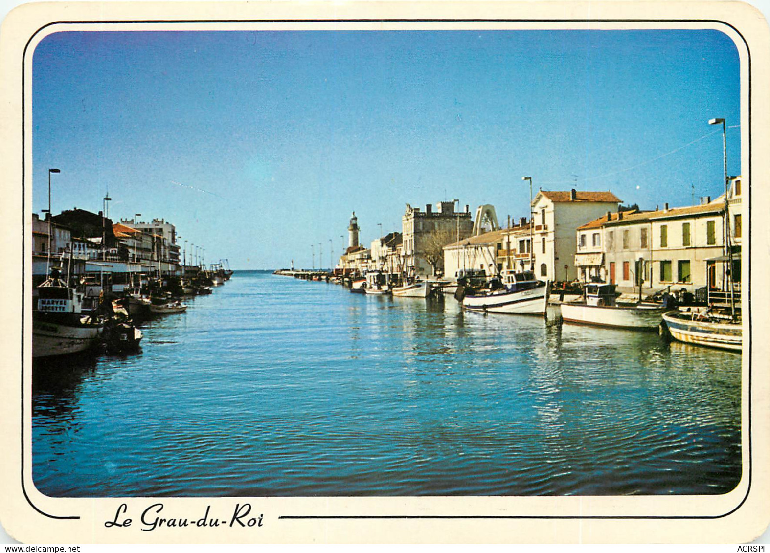 LE GRAU DU ROI Le Port De Peche Et Le Chenal 22(scan Recto-verso) MD2523 - Le Grau-du-Roi