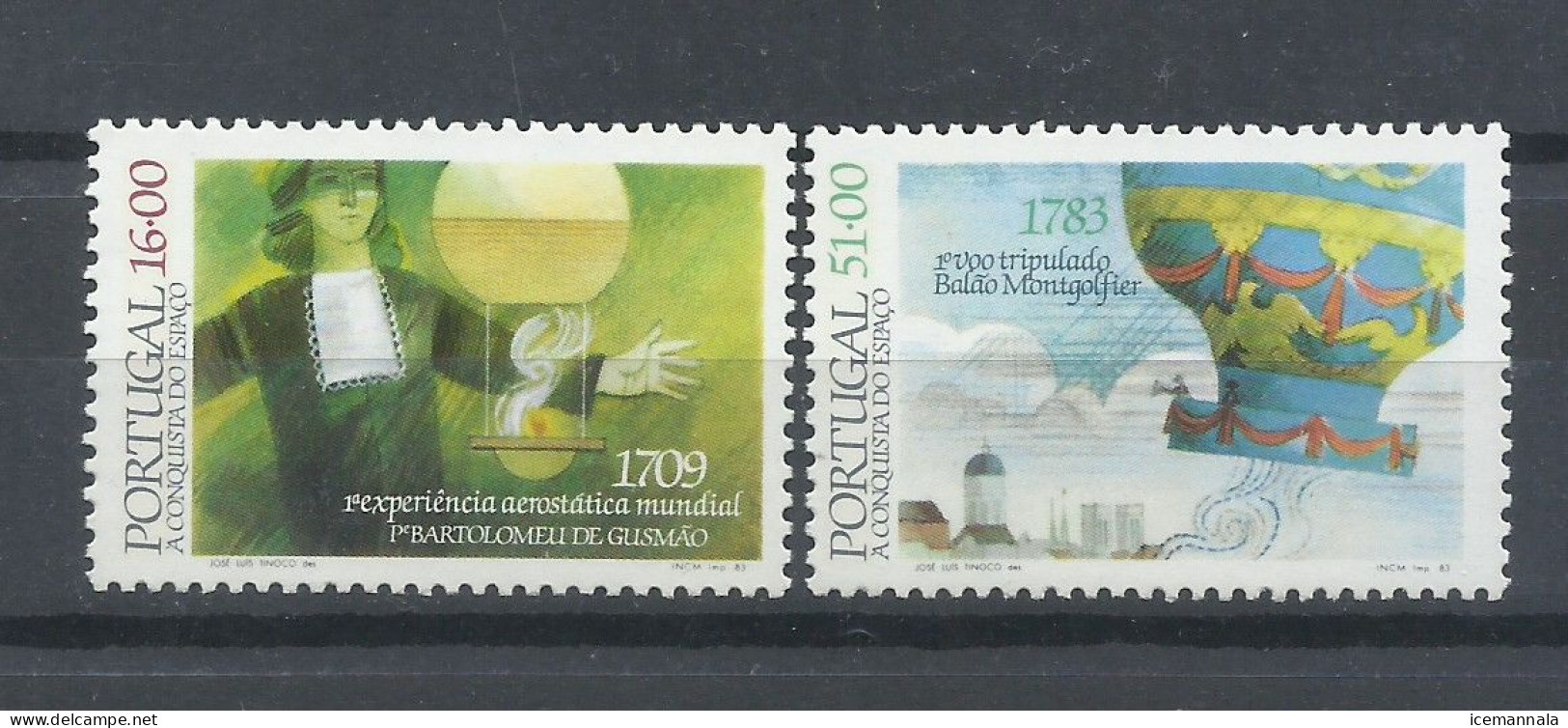 PORTUGAL   YVERT  1591/92  MNH  ** - Nuovi