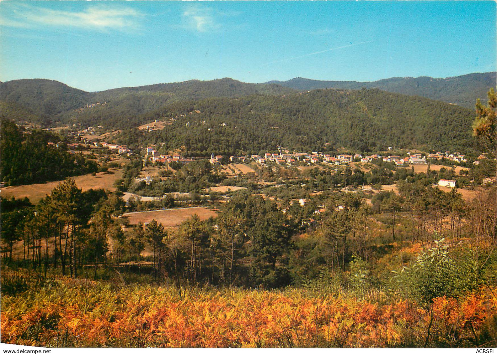 CHAMBORIGAUD Vue Generale A Partir Des Cretes 20(scan Recto-verso) MD2524 - Chamborigaud