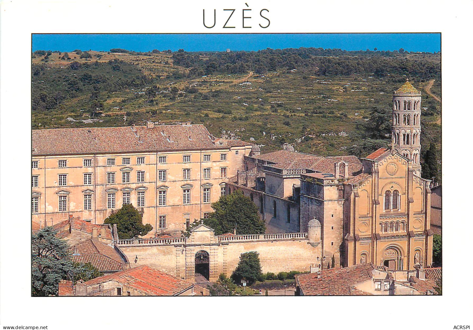 UZES Premier Duche De France L Eveche La Cathedrale 23(scan Recto-verso) MD2524 - Uzès
