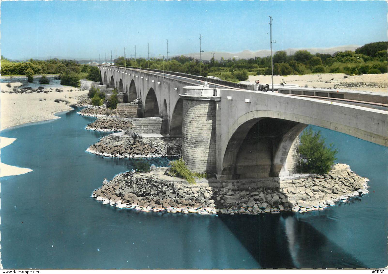 PONT SAINT ESPRIT Pont Construit En 1265 27(scan Recto-verso) MD2524 - Pont-Saint-Esprit