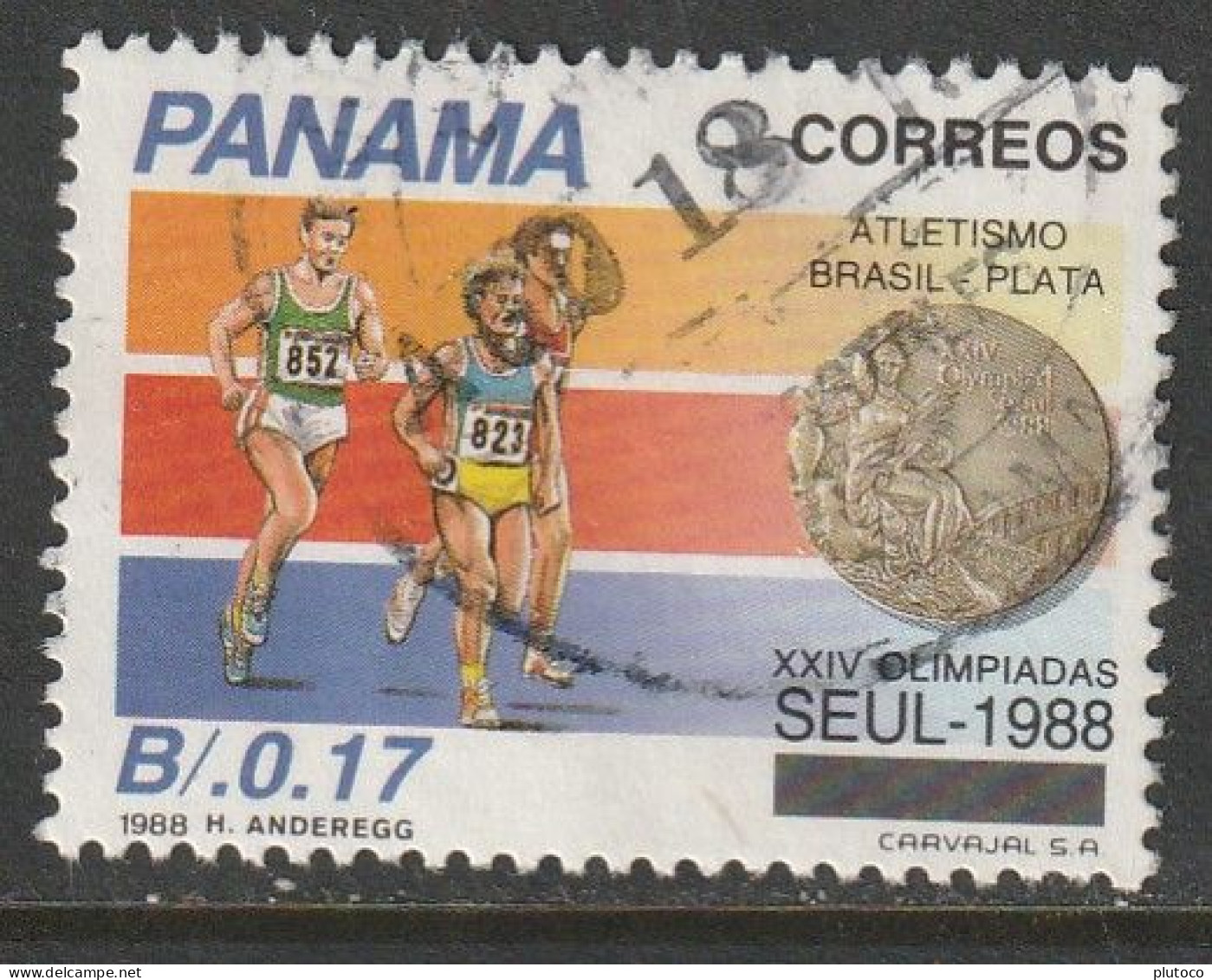 PANAMÁ, USED STAMP, OBLITERÉ, SELLO USADO - Panama