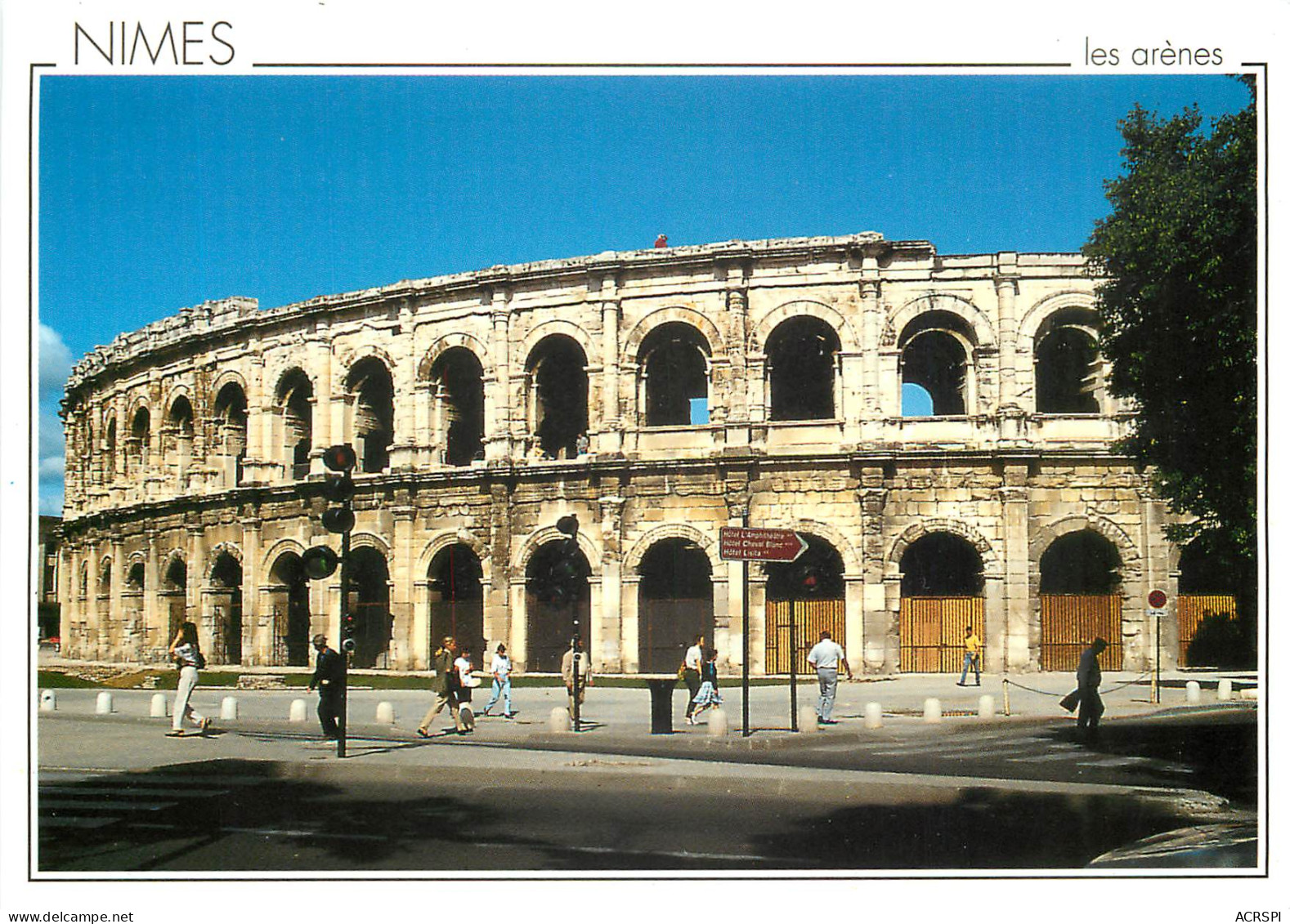 NIMES Les Arenes 8(scan Recto-verso) MD2527 - Nîmes