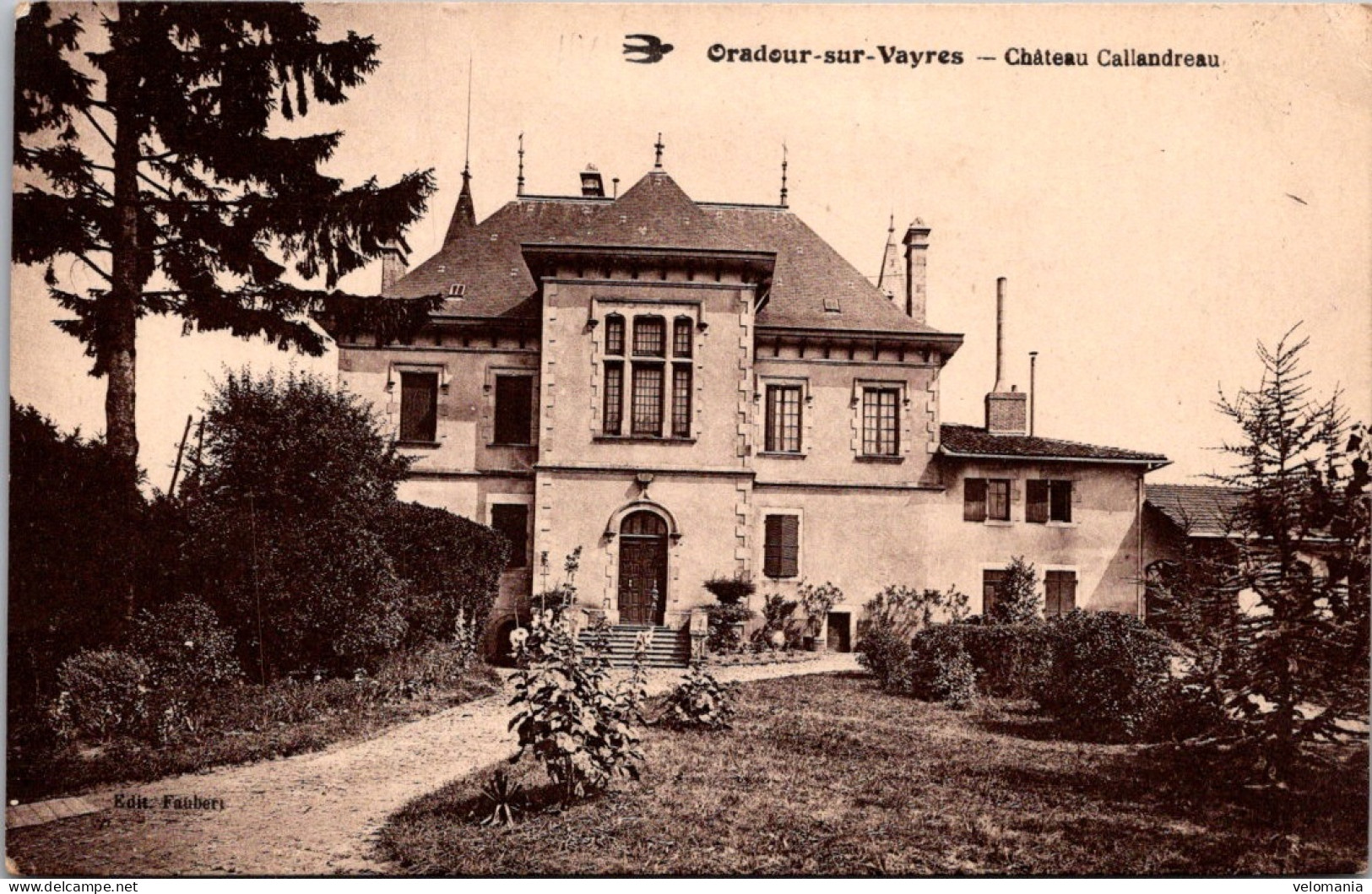 20486 Cpa 87 Oradour Sur Vayres - Château Callandreau - Oradour Sur Vayres