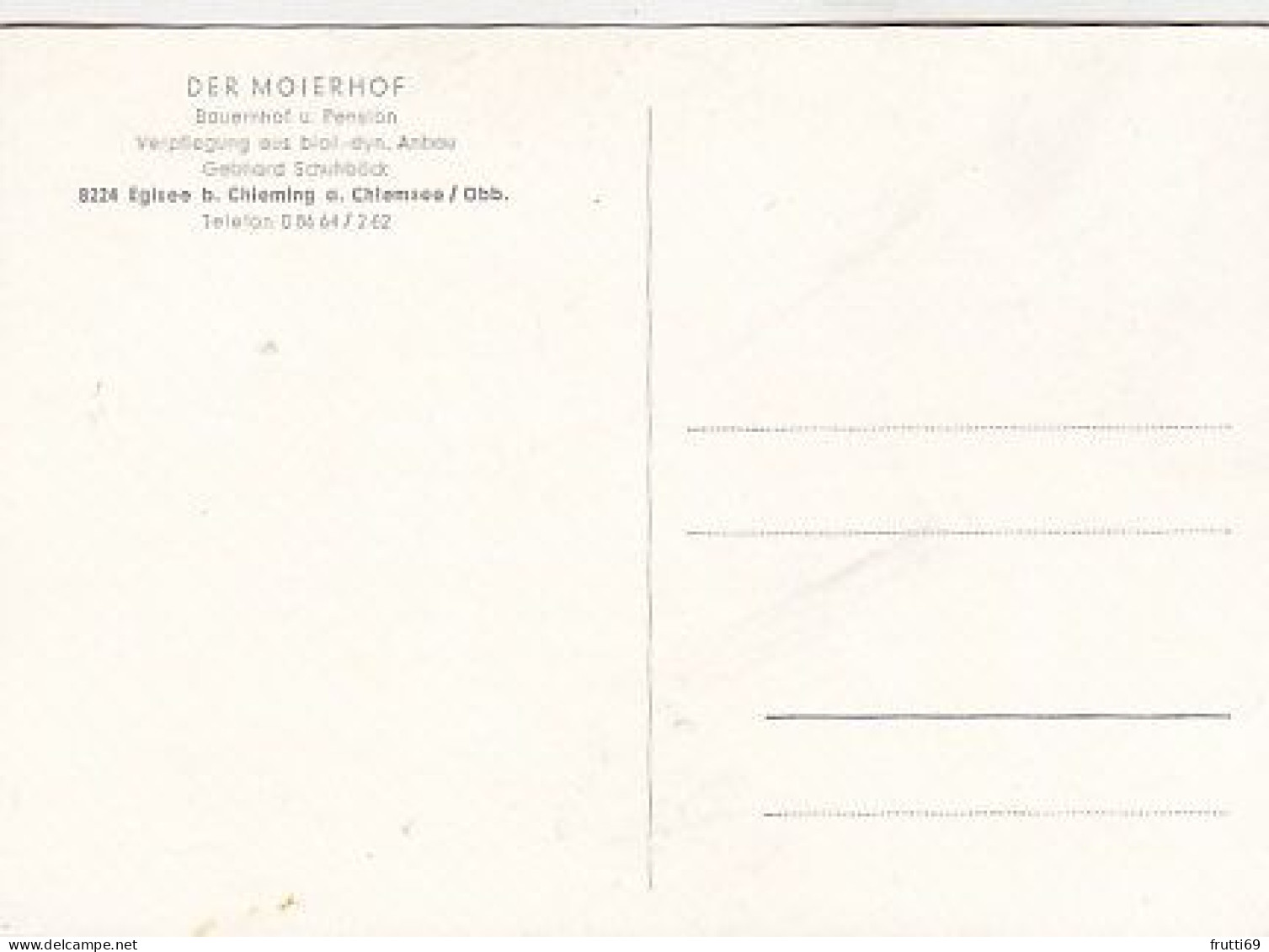 AK 215985 GERMANY - Eglsee Bei Chieming - Chiemsee / Obb. - Der Moierhof - Chiemgauer Alpen