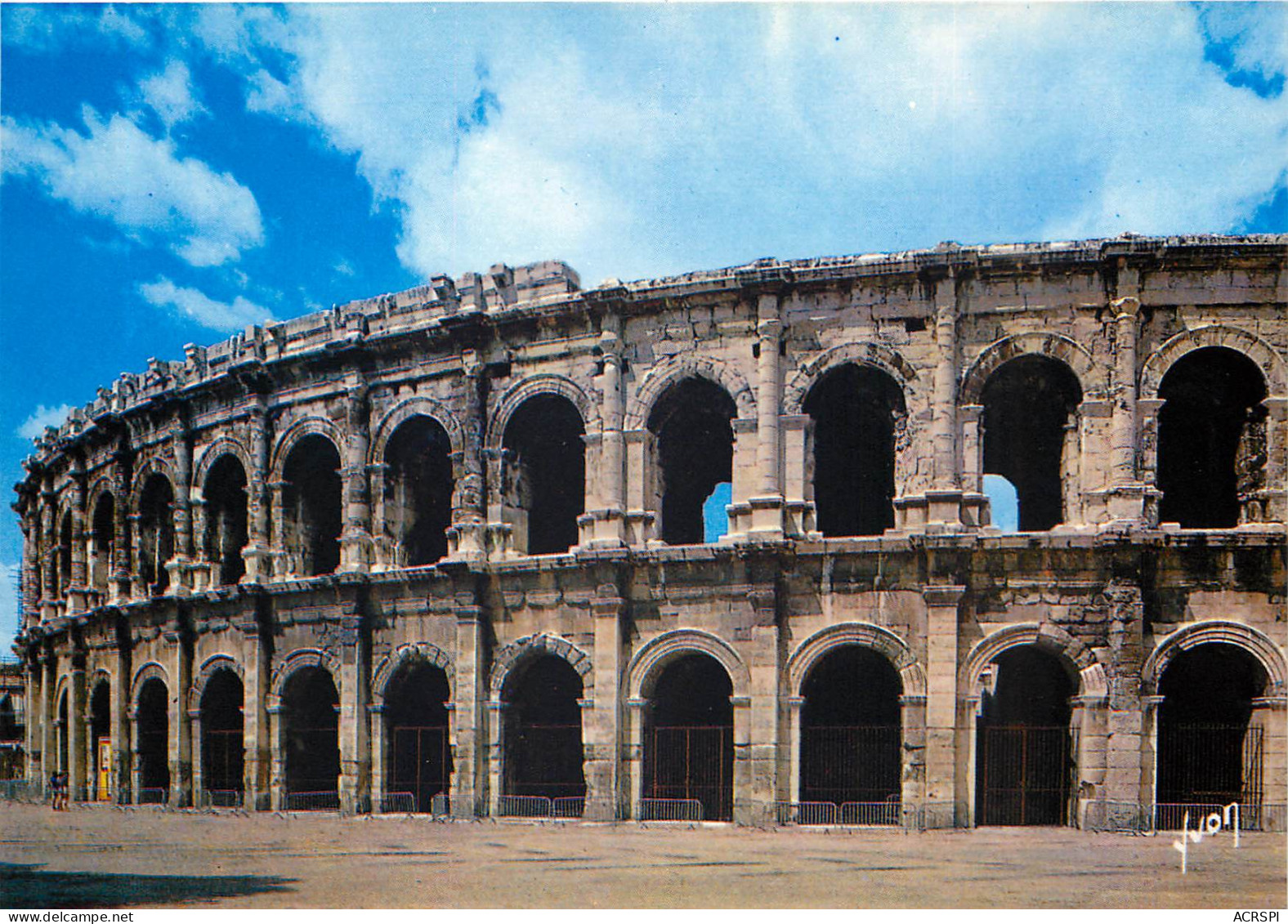 NIMES Les Arenes Amphitheatre Romain 6(scan Recto-verso) MD2531 - Nîmes