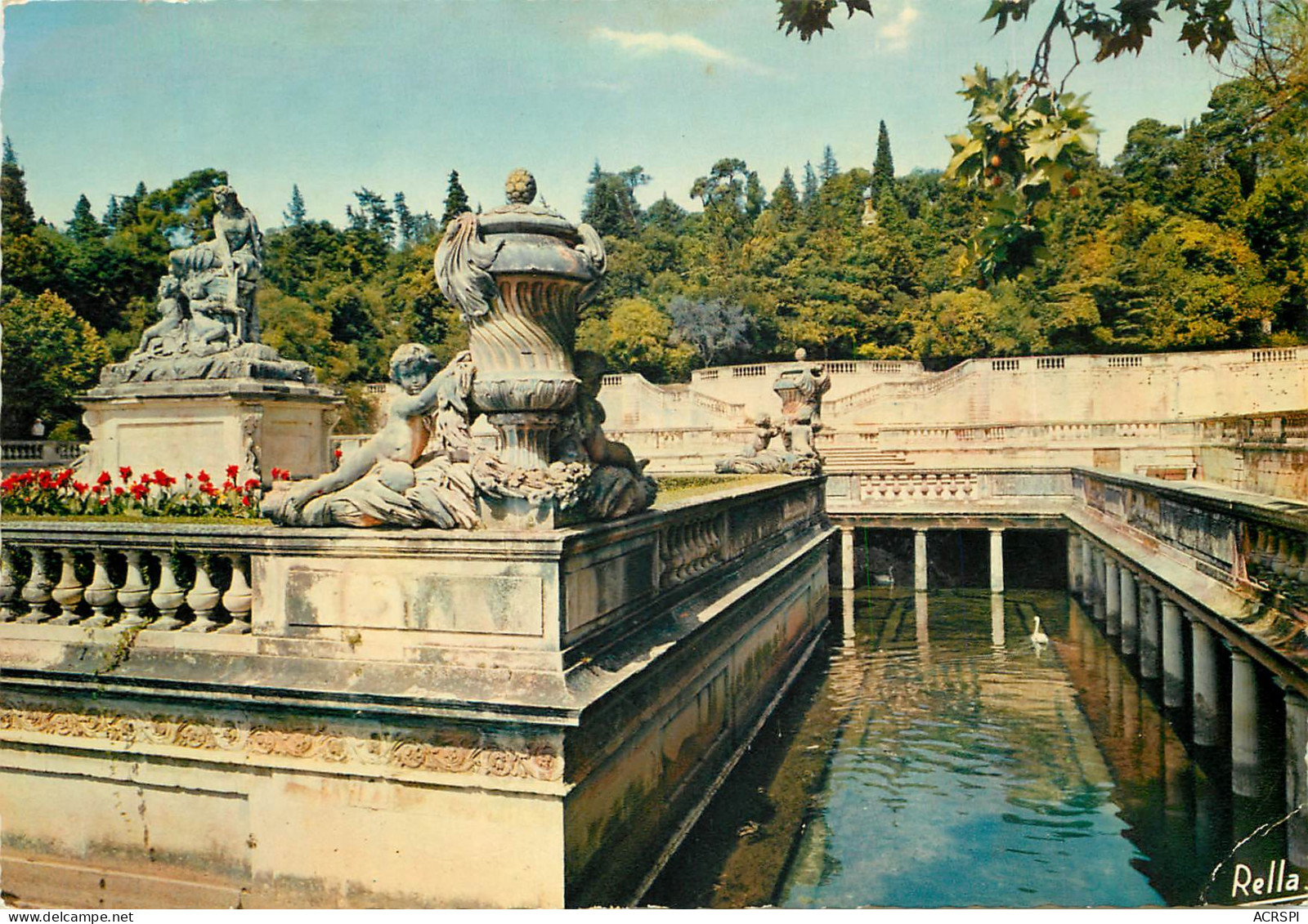 NIMES Le Jardin De La Fontaine 19(scan Recto-verso) MD2531 - Nîmes