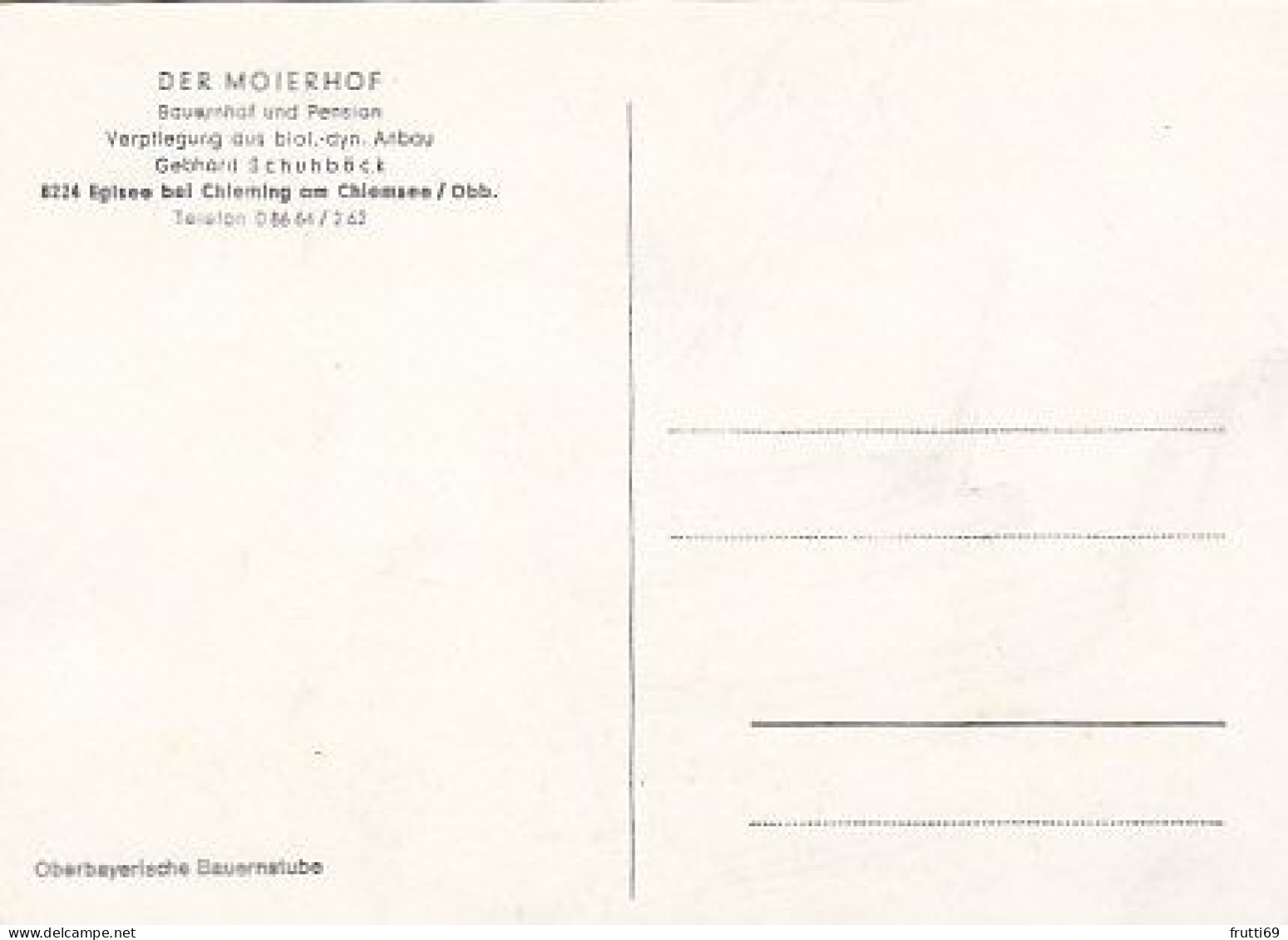 AK 215986 GERMANY - Eglsee Bei Chieming - Chiemsee / Obb. - Der Moierhof - Chiemgauer Alpen