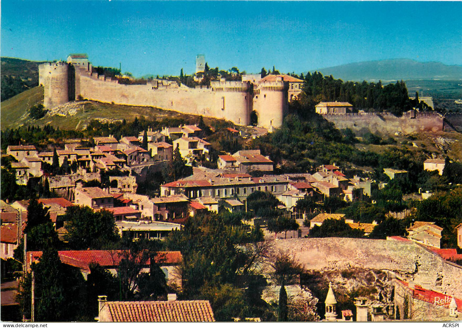VILLENEUVE LES AVIGNONS Le Mont Andaon Couronne Par Le Fort Saint Andre 7(scan Recto-verso) MD2534 - Villeneuve-lès-Avignon